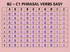 B2 – C1 phrasal verbs easy
