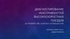 Диагностирование неисправностей высокоскоростного поезда «САПСАН»