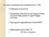 Онкология негіздері,есепке алу,есеп беру,қажетті құжаттарды толтыру