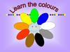 Learn the colours
