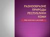 Разнообразие природы Республики Коми. Мир животных и растений