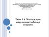 Массаж при нарушениях обмена веществ. (Тема 5.8)