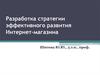 Стратегия эффективного развития интернет-магазина