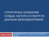 Структурные аномалии сердца: частота и спектр по данным эхокардиографии