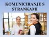 Komuniciranje s strankami