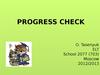 Progress check