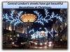 Central london’s streets have got beautiful. Decorations at christmas