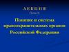 Понятие и система правоохранительных органов Российской Федерации