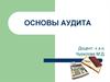 Аудит отчетности, учредительных документов и нераспределенной прибыли
