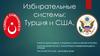 Избирательные системы: Турция и США
