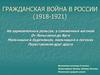 Гражданская война в россии (1918-1921)