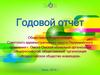 Годовой отчёт. «Всероссийское общество инвалидов» Омск, 2019 г