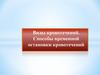 Виды кровотечений. Способы временной остановки кровотечений