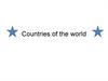 Countries of the world