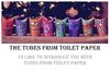 The tubes from toilet paper