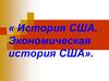 Экономическая история США