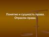 Понятие и сущность права. Отрасли права