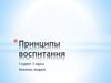 Принципы воспитания