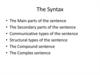 The Syntax