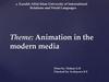 Animation in the modern media