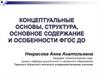 Концептуальные основы, структура, основное содержание и особенности ФГОС ДО