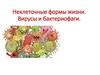 Неклеточные формы жизни. Вирусы и бактериофаги