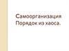 Самоорганизация. Порядок из хаоса