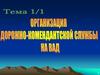 Организация дорожно-комендантской службы на ВАД