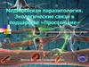Медицинская паразитология. Экологические связи в подцарстве «Простейшие»