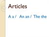 Articles