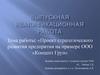 Проект стратегического развития предпрития на примере ООО «Концепт Груп»