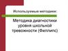 Методика диагностики уровня школьной тревожности (Филлипс)