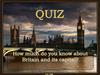 QUIZ. General Information