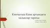 Тарихи бранч. Көнчыгыш Кама артындагы халыклар