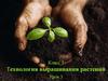 Технология выращивания растений. Урок 3