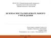 Безопасность образовательного учреждения