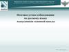 Итоговое устное собеседование по русскому языку выпускников основной школы