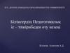 Білімгердің Педагогикалық іс – тәжірибеден өту кезеңі