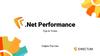 Net Performance. Зачем нужна производительность