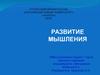 Развитие мышления. Программа мышления каждого человека