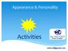 Appearance & Personality Activities