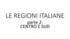 Le regioni Italiane