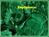 Карбонаты. Классификация