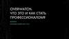Overwatch: что это и как стать профессионалом?