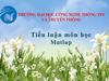 Tiểu luận môn học Matlap