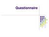 What is questionnaire. Types of questionnaires