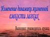 Изменение динамики жизненной емкости легких