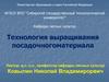 Технология выращивания посадочного материала. Инвентаризация посадочного материала