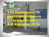 ГУЗ Павловская РБ имени заслуженного врача России А.И.Марьина. Годовой отчет