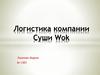 Логистика компании Суши Wok